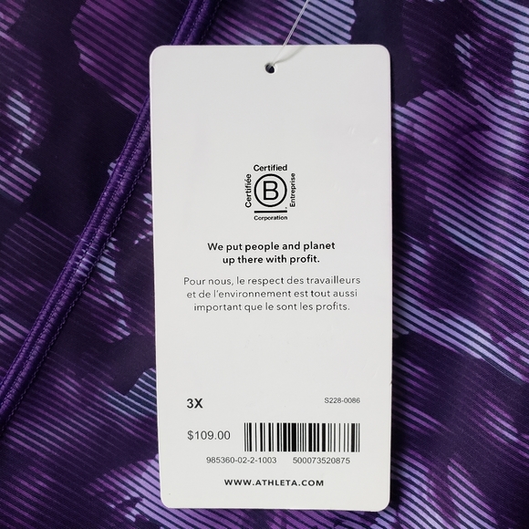 Athleta | Rainier Printed Tight Legging | 3X - Picture 7 of 8